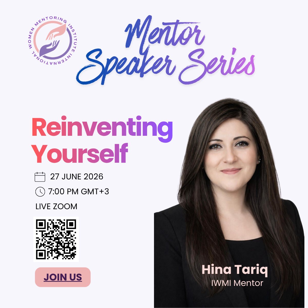 Mentor speaker series poster 4